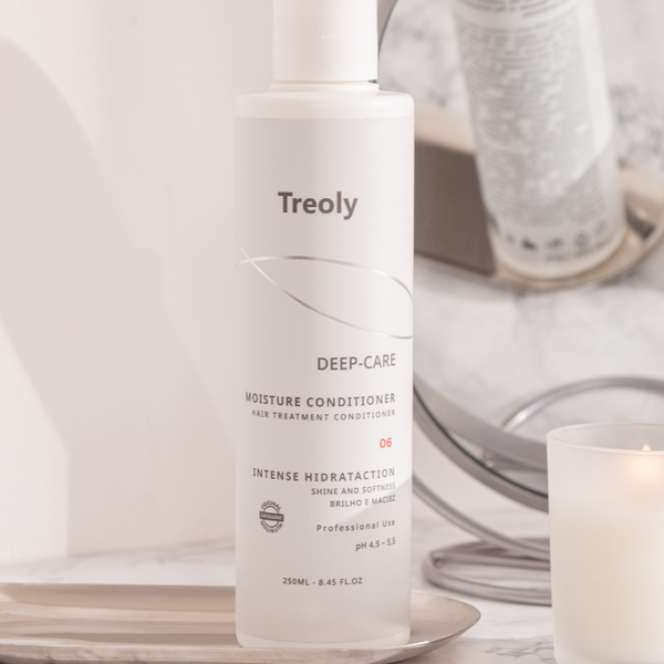 Moisture Conditioner - Cabelos Ressecados: Hidratação, Maciez e Brilho Treoly